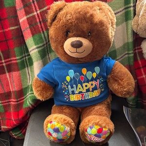 Build-A-Bear Birthday Brown Teddy Bear